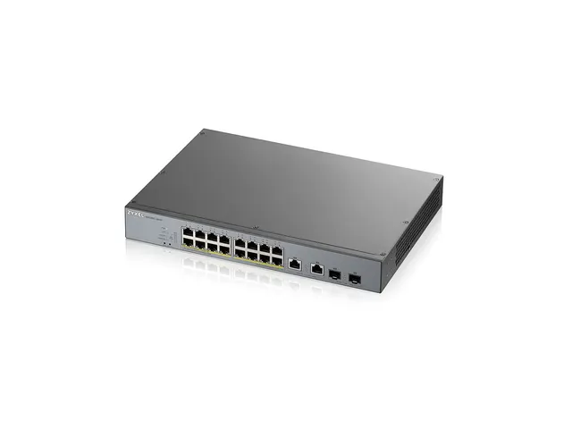 GS1350-18HP, 18 Port managed CCTV PoE switch, long range, 250W