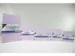Schetsboek Kangaro A5 landscape violet PU HC 80 blad 140gr roomwit met