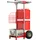 bhv-wagen,draagverm. 47,8kg,PU-banden,HxBxD 1147x570x636mm,aluminium