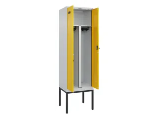 PBM-locker,HxBxD 2120x600x500mm,2vak,vak B 300mm,draaigrendel - 1