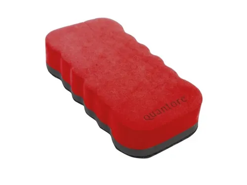 Whiteboardwisser Quantore magnetisch rood