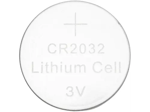 knoopcel, lithium, CR2032, blister van 4 stuks
