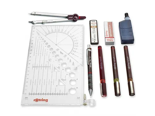 Tekenset rOtring Isograph Master 10-delig
