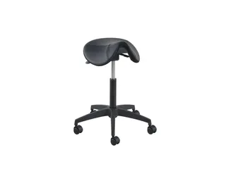 Euroseats Zadelkruk Matera Medium Zwart Ergonomisch - 1