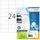 HERMA 10729 Etiketten gerecycled papier A4 70x37mm Wit 1920 stuks