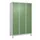 locker voor scheiding van kleding,HxBxD 1950x1200x500mm,3vak