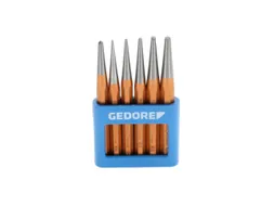 GEDORE 113 Drevelpons set 6stuks in PVC houder