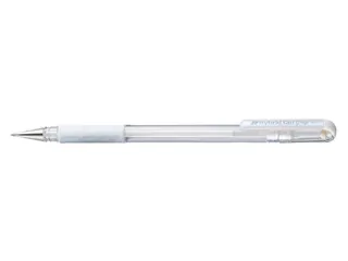 Gelschrijver Pentel K118 wit 0.4mm - 2