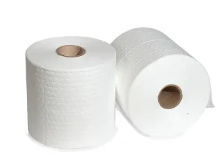 sorbent,rol,LxB 45mx380mm,opnamecapaciteit 137l/VE,vlies,wit - 1