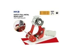 Tape dispenser, H13, Heavy duty, met veiligheidsmes