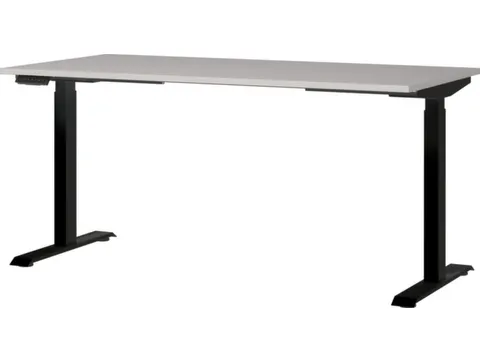 Elektrisch ihv bureau,HxBxD 720-1200x1600x800mm,blad decor kasjmier