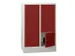armoire multicases,HxlxP 1187x800x500mm,RAL7035,face avant RAL3000