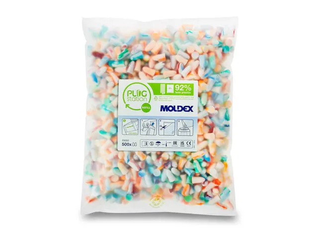 Moldex oordoppen Spark Plugs Refill Pack SNR 35 dB 500 Paar