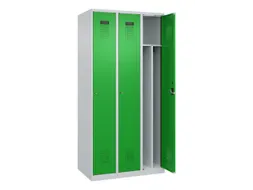 locker voor scheiding van kleding,HxBxD 1850x900x500mm,3vak
