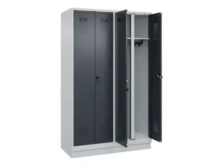 locker voor scheiding van kleding,HxBxD 1950x1200x500mm,4vak - 1
