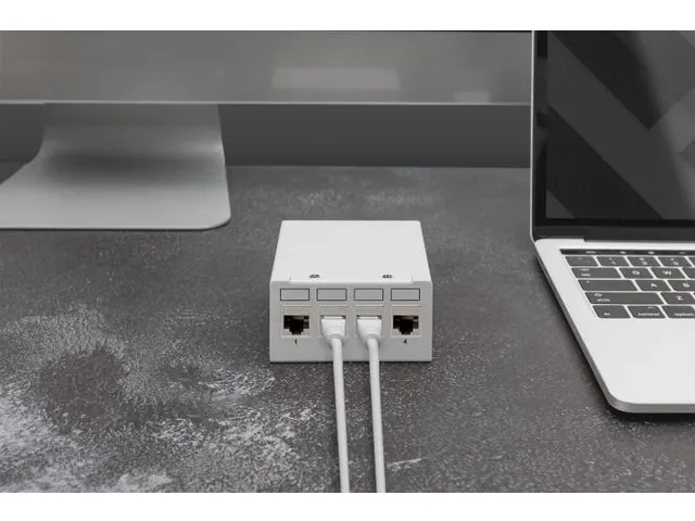 Module Keystone CAT 6A blindé Connexion sans outil 4 pièces