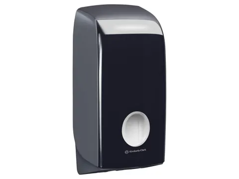 Aquarius 7172 toiletpapier dispenser zwart