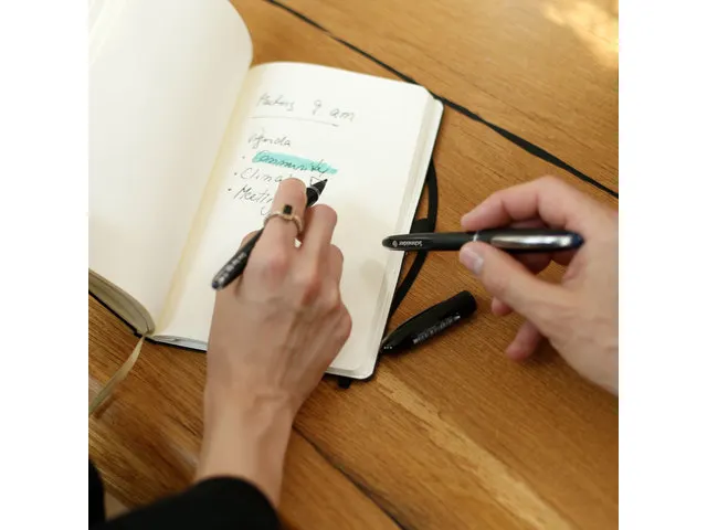 Rollerball Schneider One Sign pen Bleu