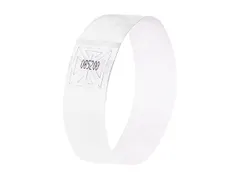 Evenementenbandjes Sigel 255x25mm wit 120 stuks