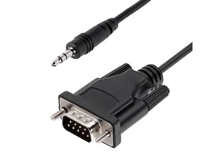 1m DB9 naar 3.5mm Seriële Kabel RS232 - 1