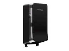 Toiletpapierdispenser Satino JT3 Hyginity systeemrol duo zwart 333423