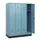 schoollocker,HxBxD 1630x1200x500mm,4vak,vak B 300mm,cil.-slot,sokkel