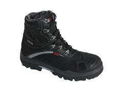 M'Climber Equinox Overcap Flex S3 werkschoenen hoog zwart maat 38