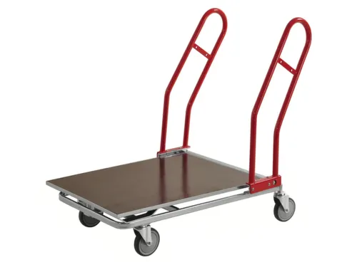 platformwagen,draagverm. 200kg,laadvl. LxB 850x600mm,MDFplaat,verzinkt