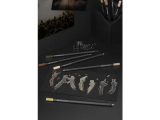 Kleurpotlood Faber-Castell Black Edition 12 stuks huidskleurtinten in - 6