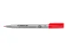 Feutre non permanent universel Lumocolor 316 fin 0,6mm rouge