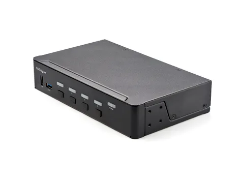 4-Poorts Single Monitor KVM HDMI Switch