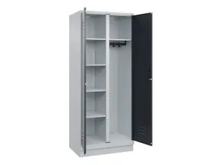 wasgoedverdeelkast,HxBxD 1950x800x500mm,vak B 400mm,draaigrendel - 2
