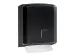 Handdoekdispenser Zwart C-vouw Z-vouw