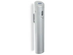 Wandasbak Aluminium H 590mm Zuilvorm Nieuwzilver