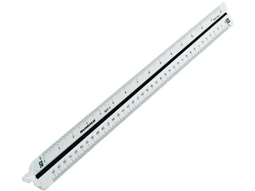 Schaalstok Rumold 150/30 4 1:100/200/250/300/400/5