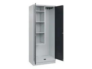 schoonmaakkast,HxBxD 1950x800x500mm,links 4vakken - 2