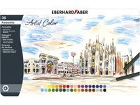 kleurpotloden Eberhard Faber Artist Color metaaletui a 36 stuks