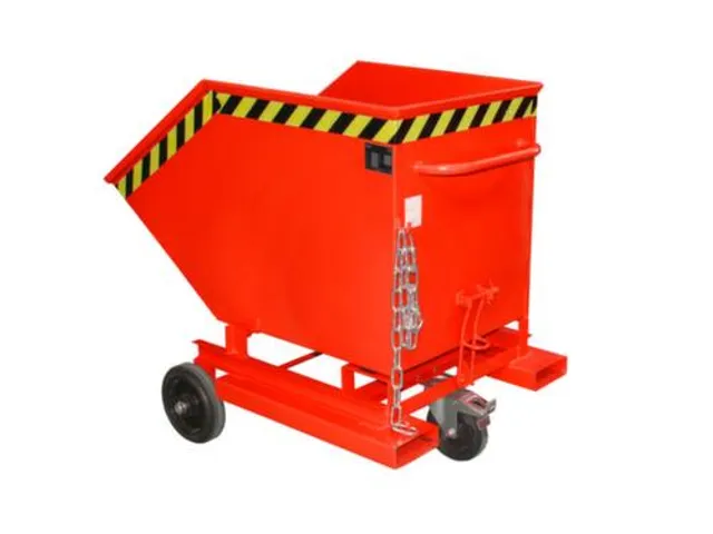 Kiepwagen,waterdicht,HxLxB 1090x1315x900mm,0,4m³,draagverm. 300kg