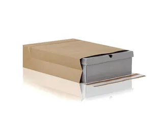 Envelop Met Blokbodem 350 X 450 X 80+100Mm 200 Stuks - 1