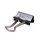 Papierklem MAUL 215 foldback 19mm capaciteit 7mm zwart