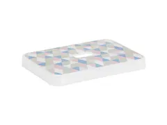 Couvercle triangulaire Sigma Home pour boîtes de rangement de 9 L, 13
