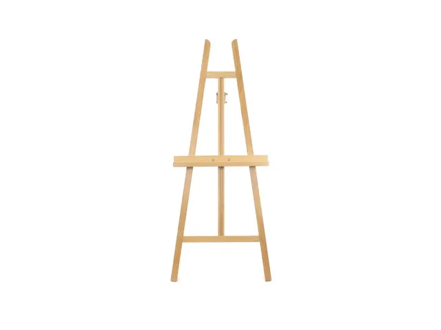 Chevalet d'atelier Kangaro pour toiles de 4,9cm d'épaisseur. bois de