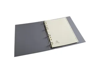 Bedrukte Tabbladen Karton 155g 26-Delig A-z 23-Gaats A4 Ivoor - 8