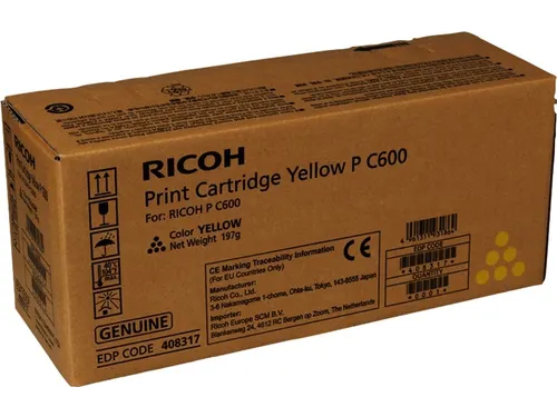 408317 RICOH P toner yellow 12.000pages