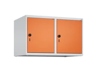 opzetkast,v. locker,2vak.,vak B 400mm,HxBxD 500x800x500mm,draaigrendel - 2