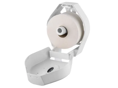 Toiletpapier Dispenser Wit Voor Midi Jumborol Toiletpapier