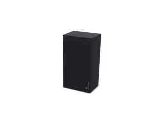 opzetkast v. kast met openslaande deuren CC-zwart 1070x600x445mm - 1