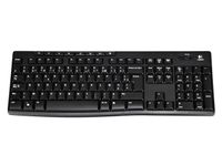 Draadloos Toetsenbord Logitech K270 AZERTY Zwart