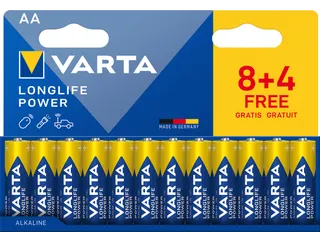 Longlife Power AA Batterijen pak à 12 stuks (8+4 gratis) - 2