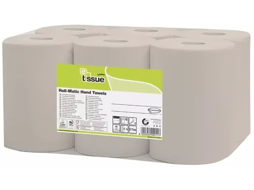 Handdoekrol ETissue Q14 2-laags 130m naturel 127315